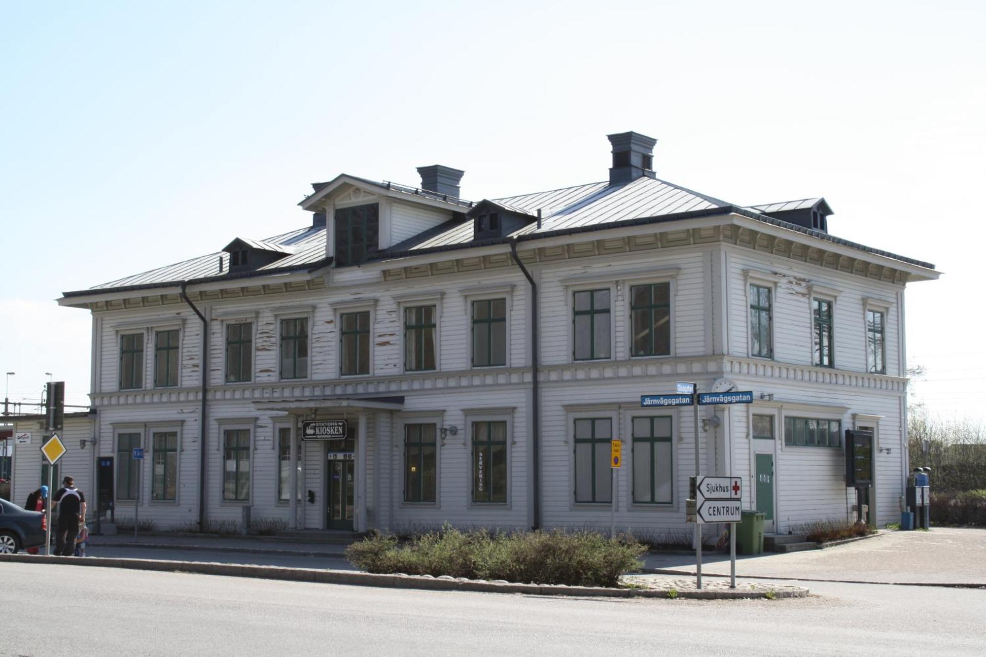 Stationshusets Hotell Och Cafe Köping Dış mekan fotoğraf